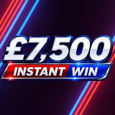 £7,500 CASH JACKPOT