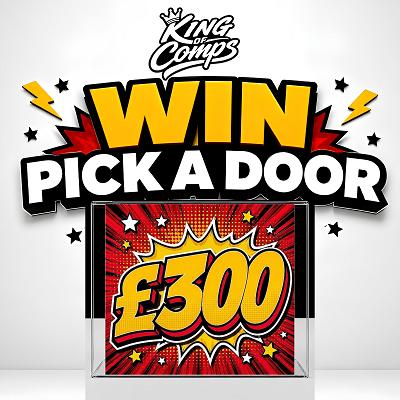 PICK A DOOR TO REVEAL YOUR CASH PRIZE
