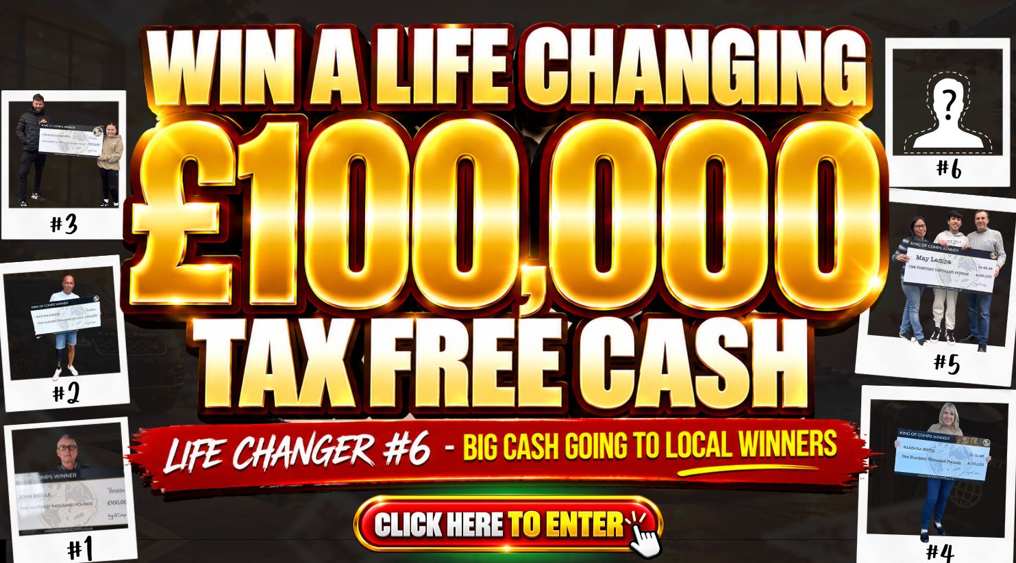 £100,000 TAX FREE CASH - JUST LAUNCHED!