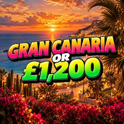4 Nights in Gran Canaria for 2 or £1,200