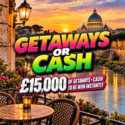 Getaways or Cash - Thumbnail