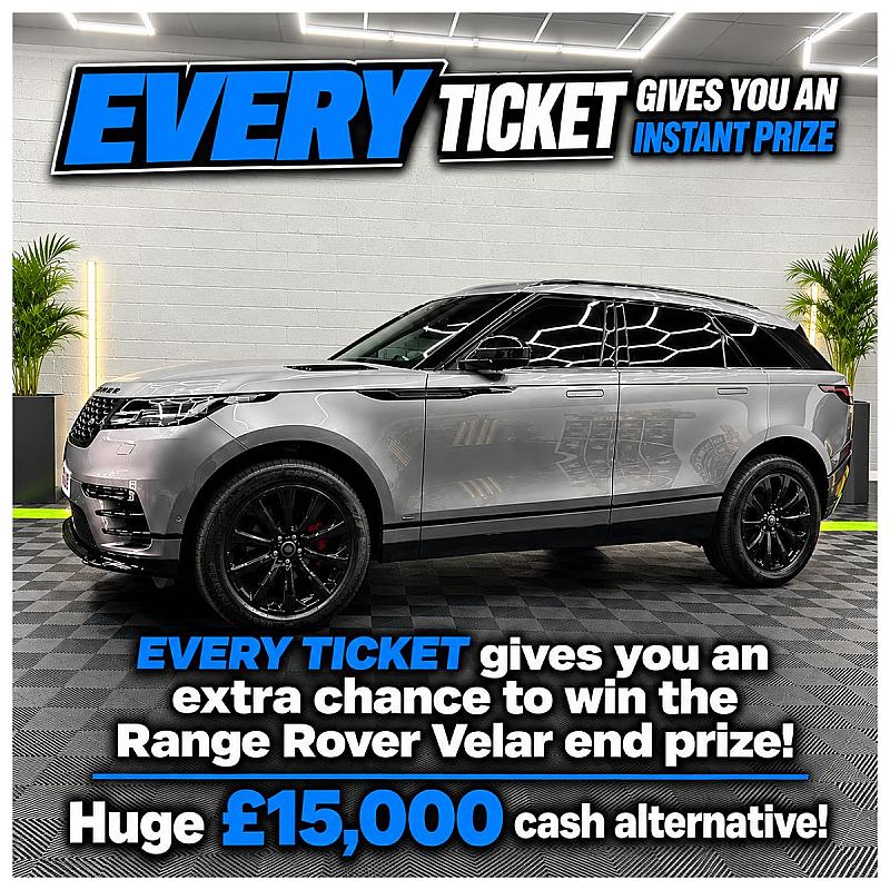 Range Rover Velar or £15,000 CASH - EVERY TICKET WINS A PRIZE‼️ - Image 2