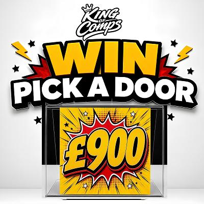 PICK A DOOR TO REVEAL YOUR CASH PRIZE 
