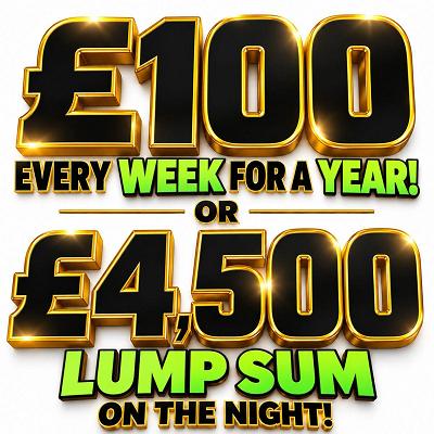 £100 A Week, Every Week For A Year, Or £4500 Tax Free Cash  - Thumbnail
