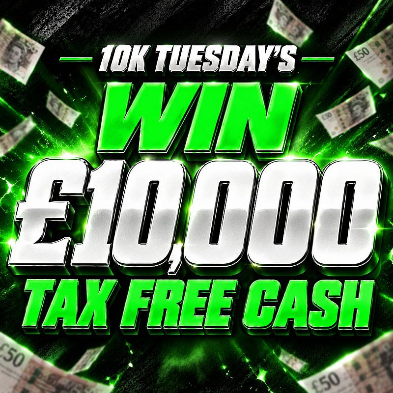 £10,000 TAX FREE CASH