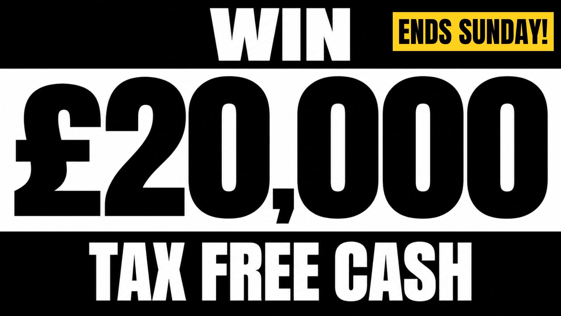 £20,000 TAX FREE CASH