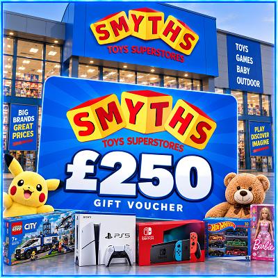 £250 Smyth's Toys Gift Card - Thumbnail