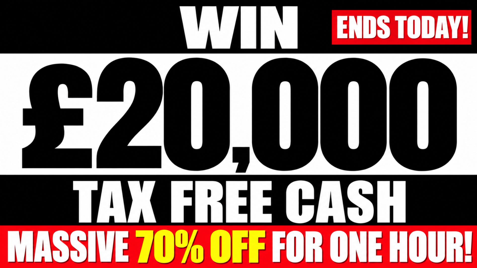 £20,000 TAX FREE CASH