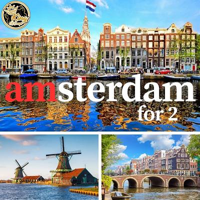3 Nights in Amsterdam or £900 CASH