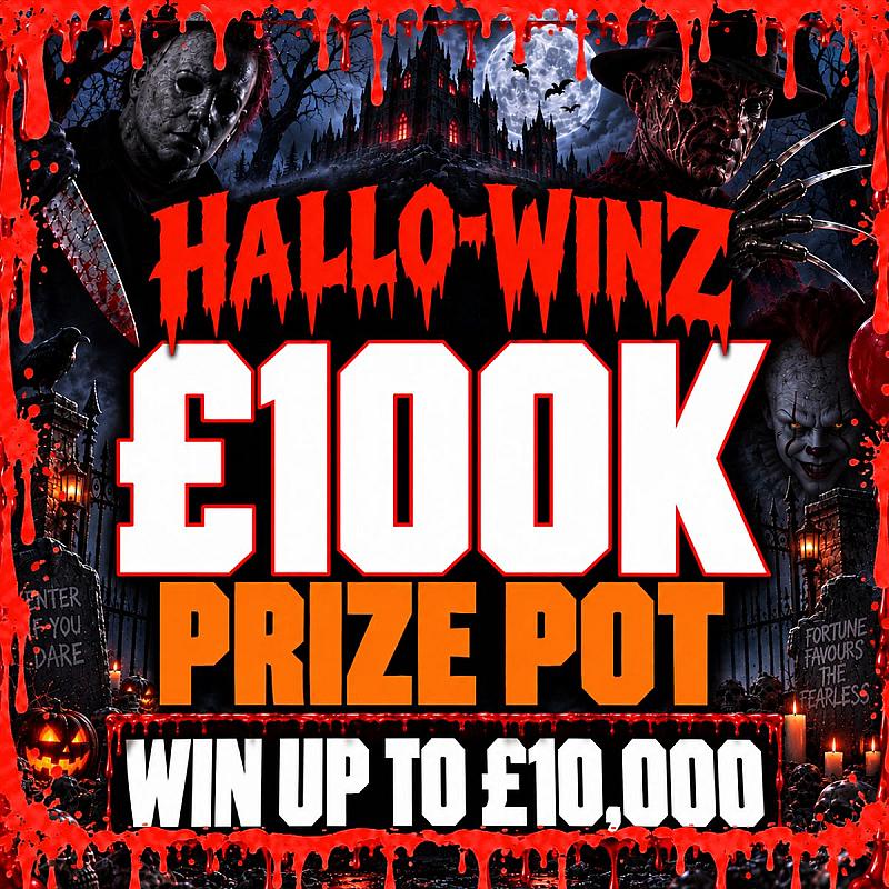 HALLO-WINZ £100K PRIZE POT