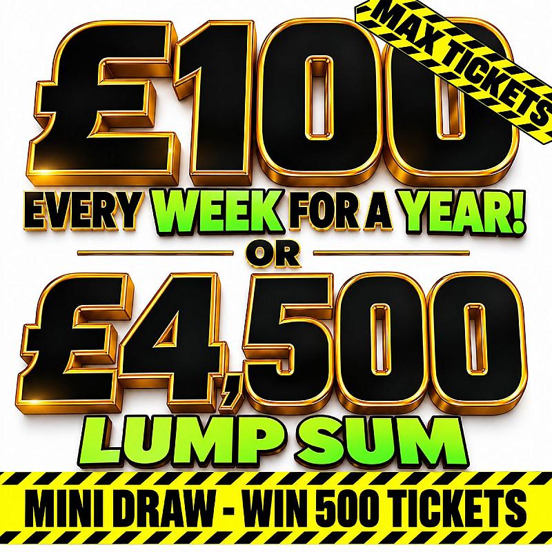 £100 A Week For A Year Mini-Draw