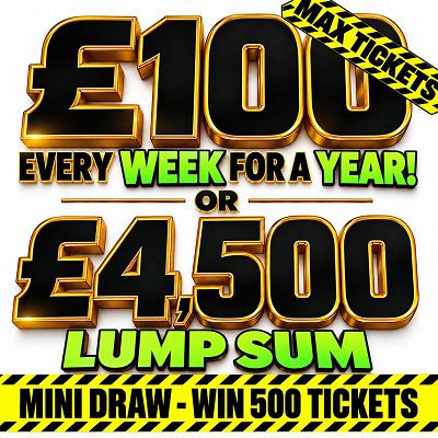 £100 A Week For A Year Mini-Draw - Thumbnail