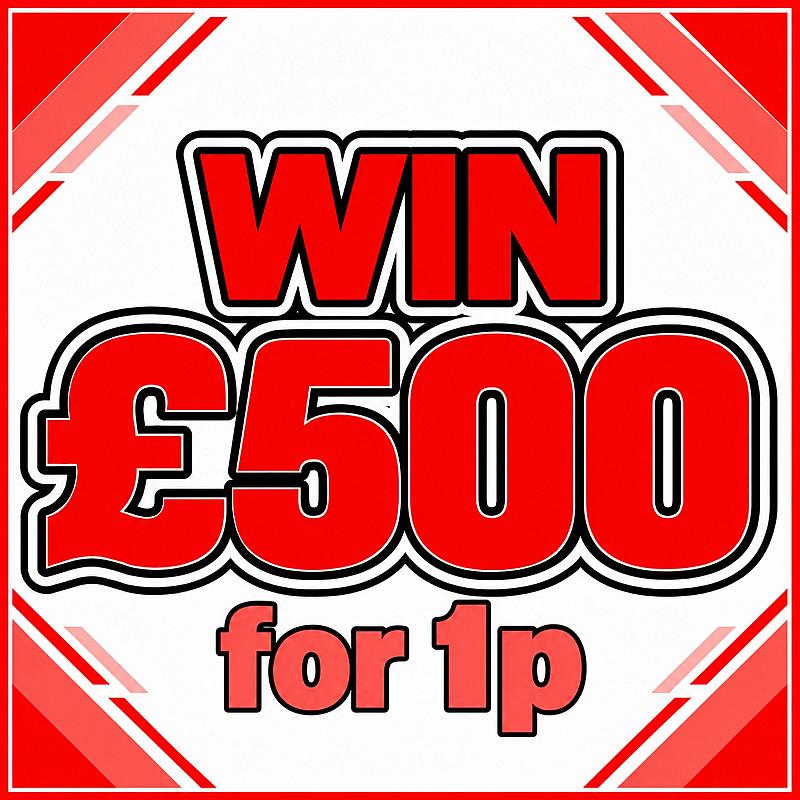 £500 FOR 1p