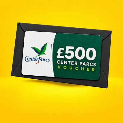 £500 Center Parcs voucher or £350 CASH