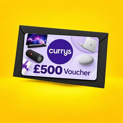 £500 Curry's Voucher or £350 CASH