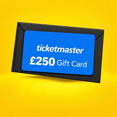 £250 Ticketmaster Voucher or £175 CASH