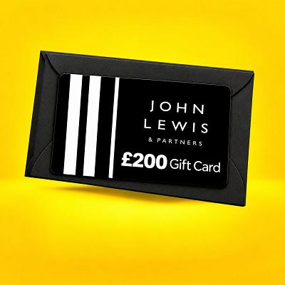 £200 John Lewis Voucher or £150 CASH