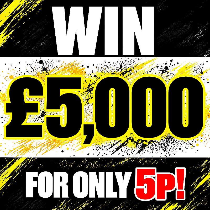 £5,000 TAX FREE CASH FOR 5P