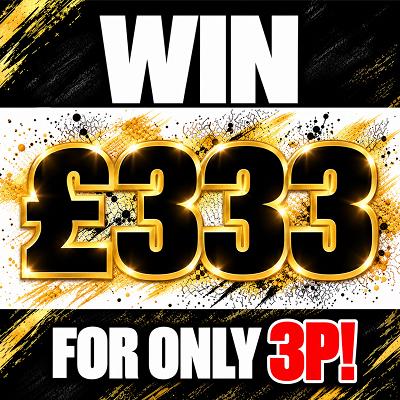 £333 For Only 3p!