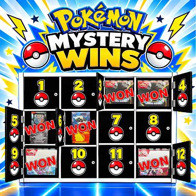 Pokémon Mystery Wins + Booster Box End Prize