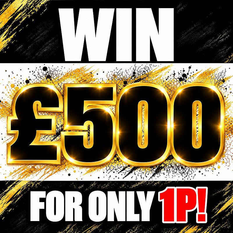 £500 FOR ONLY 1p