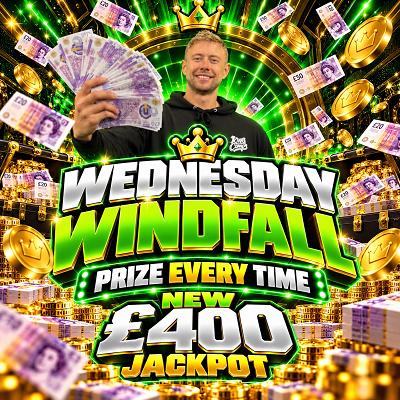 Wednesday Prize Every Time - Thumbnail
