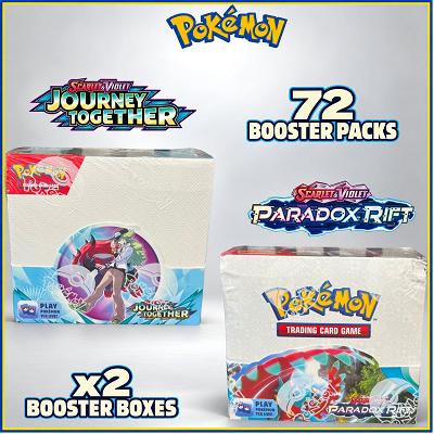 Journey Together + Paradox Rift Booster Box's For Only £2!