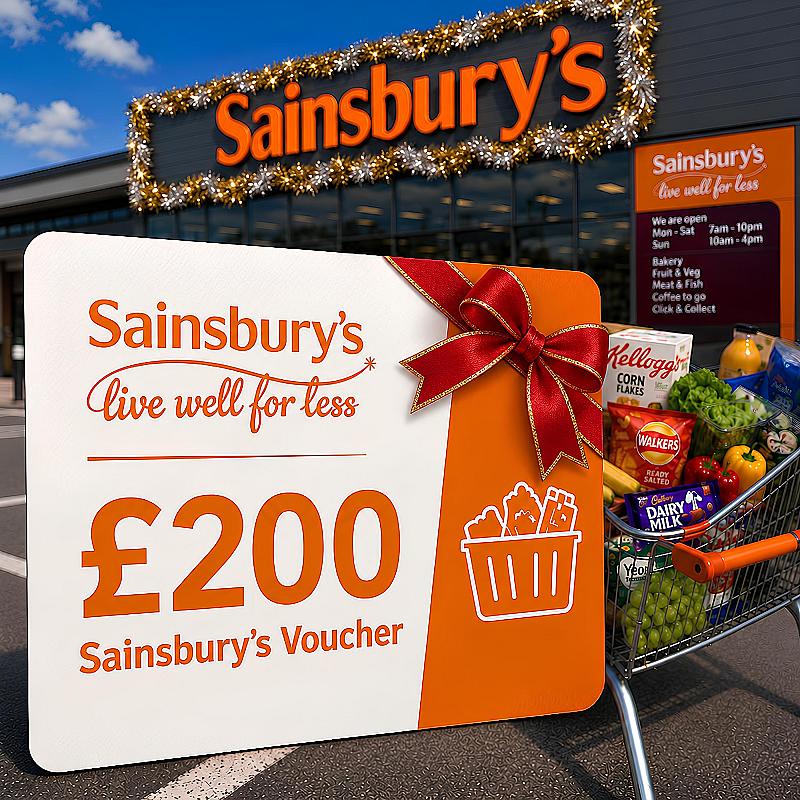 £200 Sainsburys Voucher