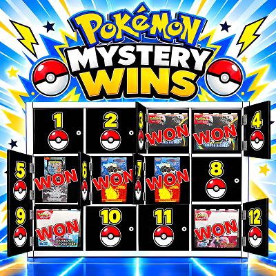 Pokémon Mystery Wins + Booster Box End Prize