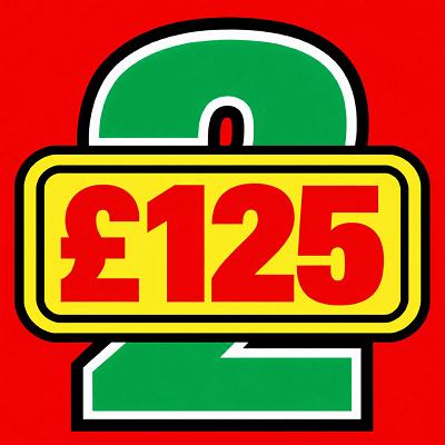 £125 CASH
