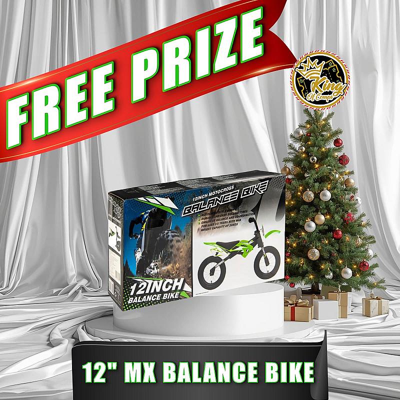 12" MX balance bike