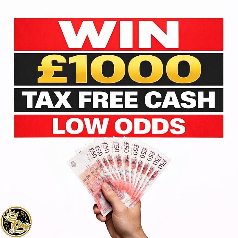 £1000 TAX FREE CASH