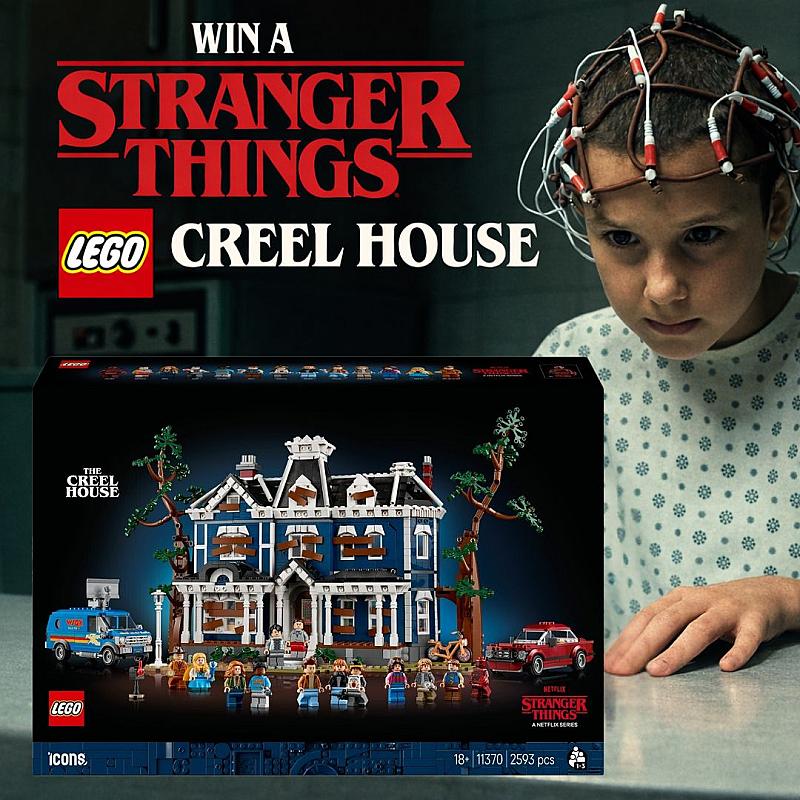 LEGO STRANGER THINGS CREEL HOUSE