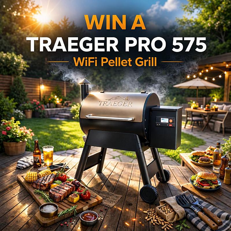 Traeger Pro 575 Wood burning grill