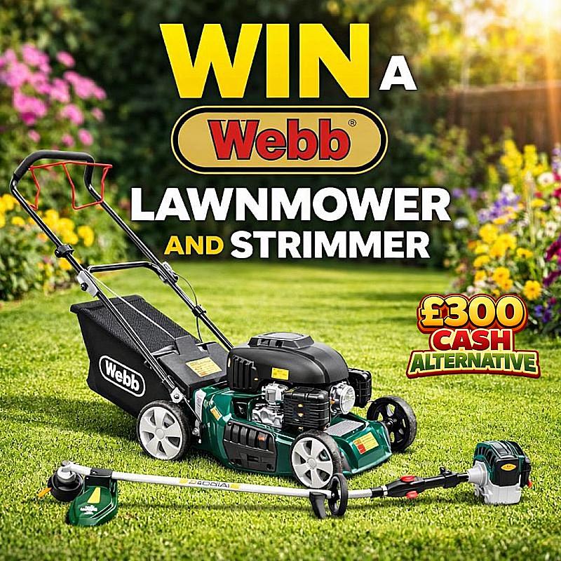 WEBB LAWNMOWER AND STRIMMER 