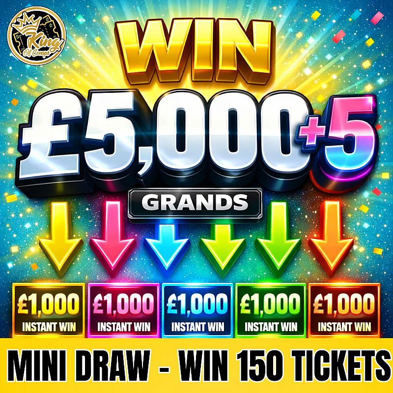 5 GRAND + 5 GRANDS MINI DRAW
