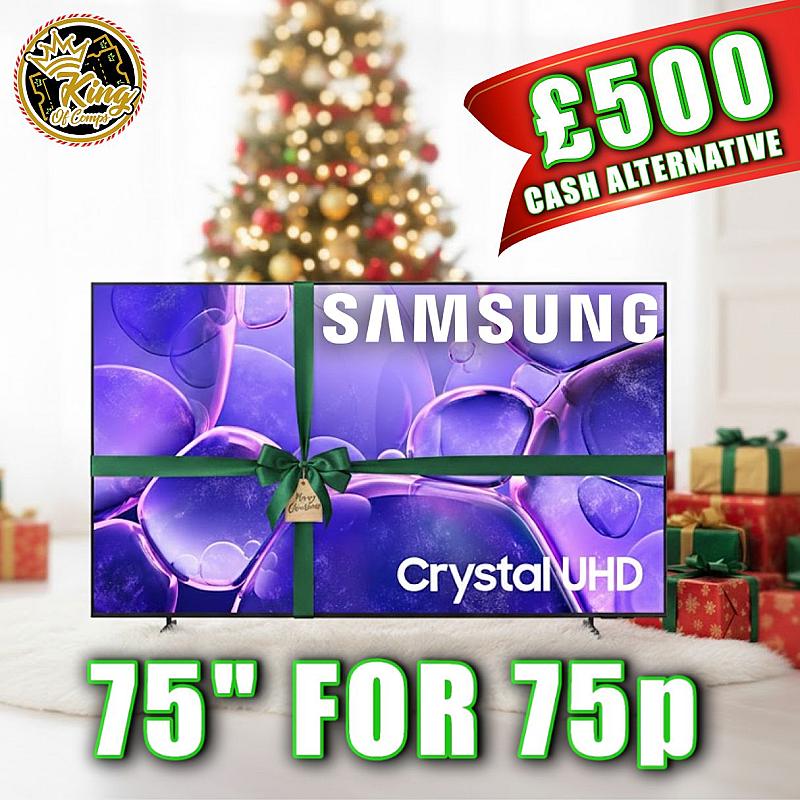 Samsung 75" TV For 75p