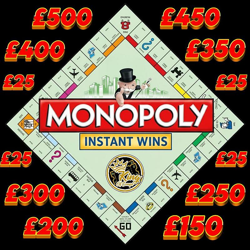 Monopoly Instant Wins