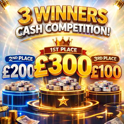 3 Winners Cash Competition 