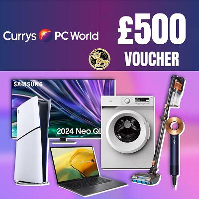 £500 Curry's Voucher