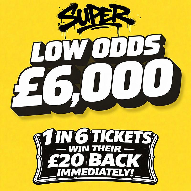 £6,000 SUPER ODDS