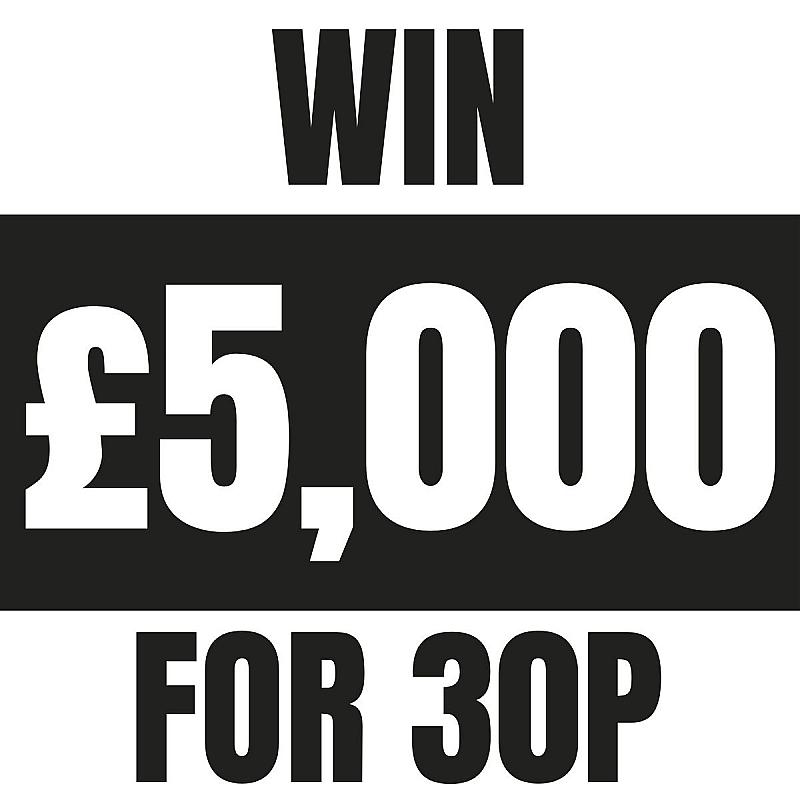 £5,000 CASH - Win Up To £12,000!!