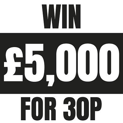 £5,000 CASH - Win Up To £12,000!!