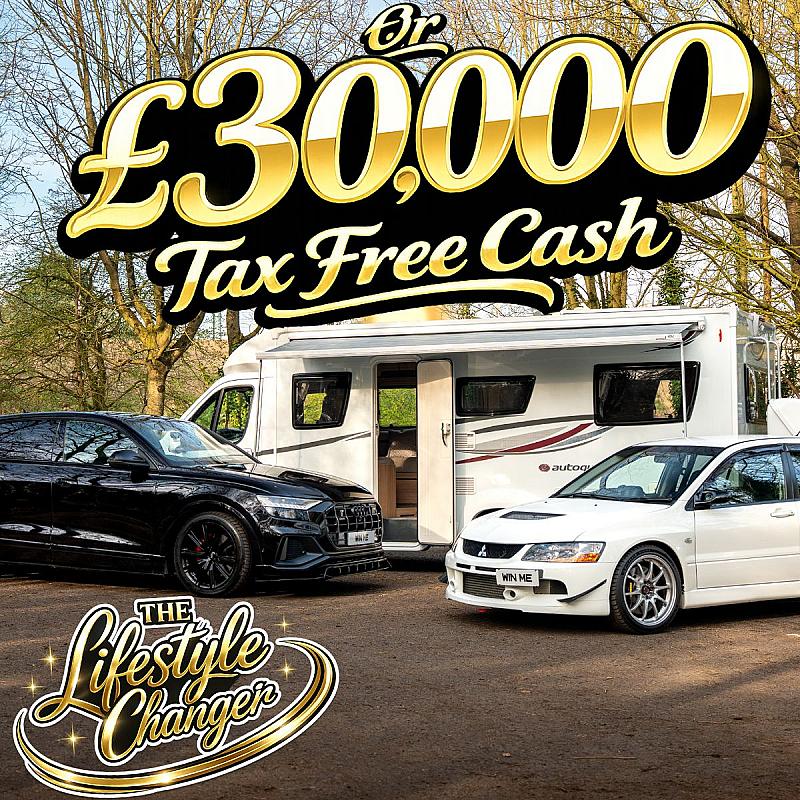 4 CHOICES - £30,000 - Audi Q8 - Mitsubishi EVO IX - Elddis Motorhome - Image 2