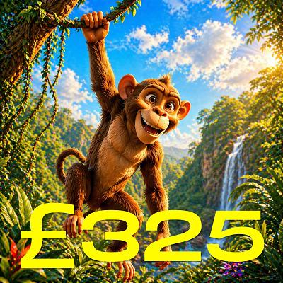 MONKEY - £325 CASH
