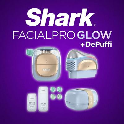 SHARK FACIAL PRO GLOW + DEPUFFI OR £225 CASH