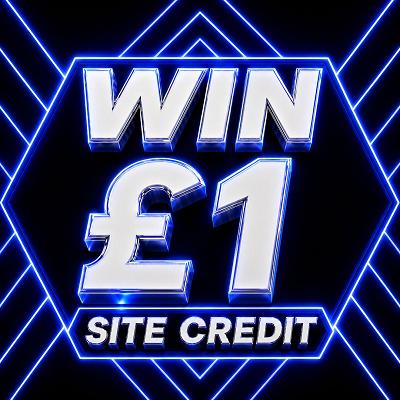£1 SITE CREDIT 