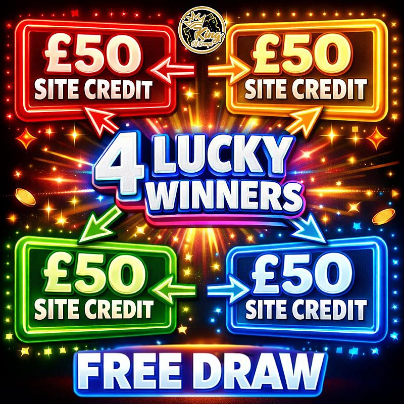 FREE £50 SITE CREDIT X4