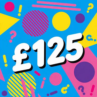 £125 CASH