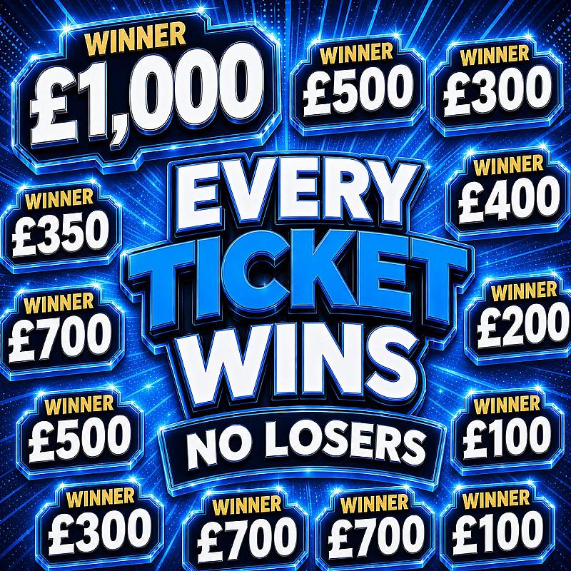 EVERY TICKET WINS